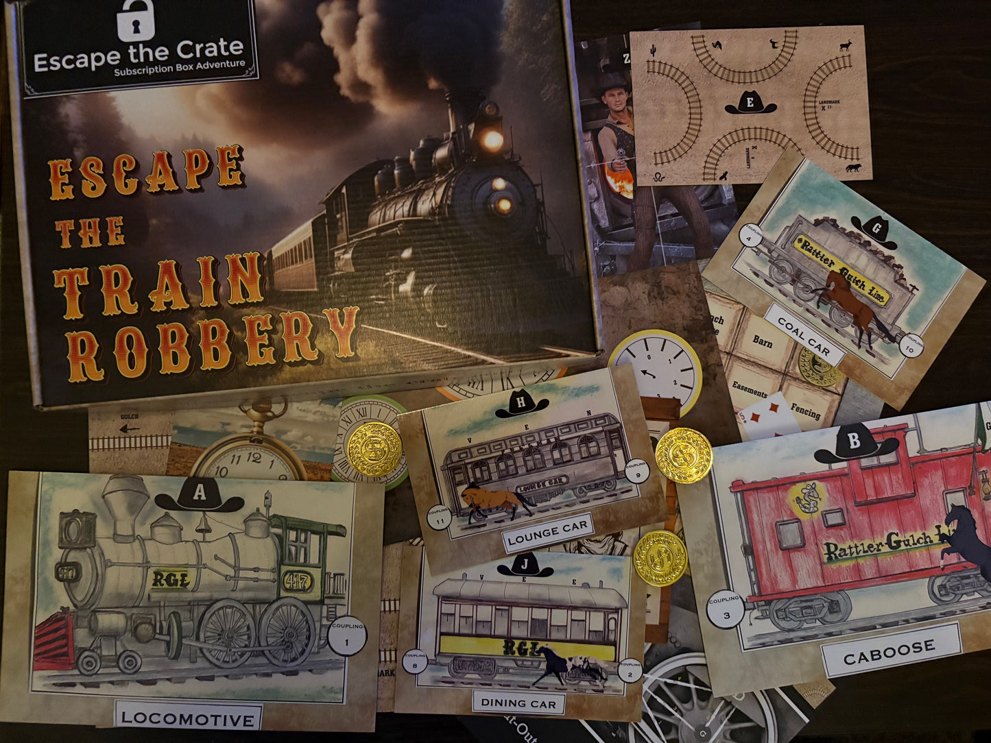 Escape the Train Robbery (One-Time Purchase)