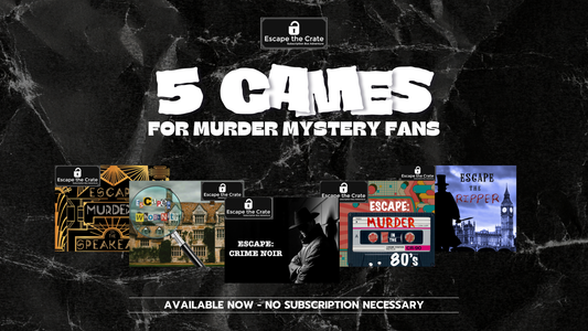 5 Games for Murder Mystery Fans