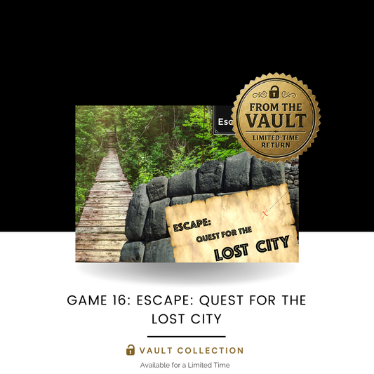 Escape: Quest for the Lost City (One-Time Purchase) - BACK FOR LIMITED TIME