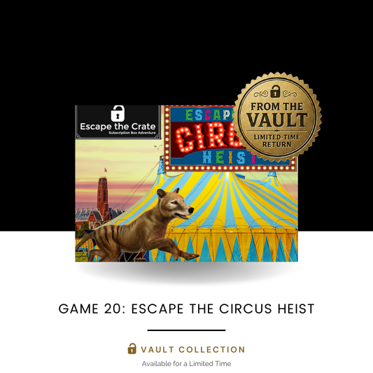Escape the Circus Heist (One-Time Purchase) - BACK FOR A LIMITED TIME