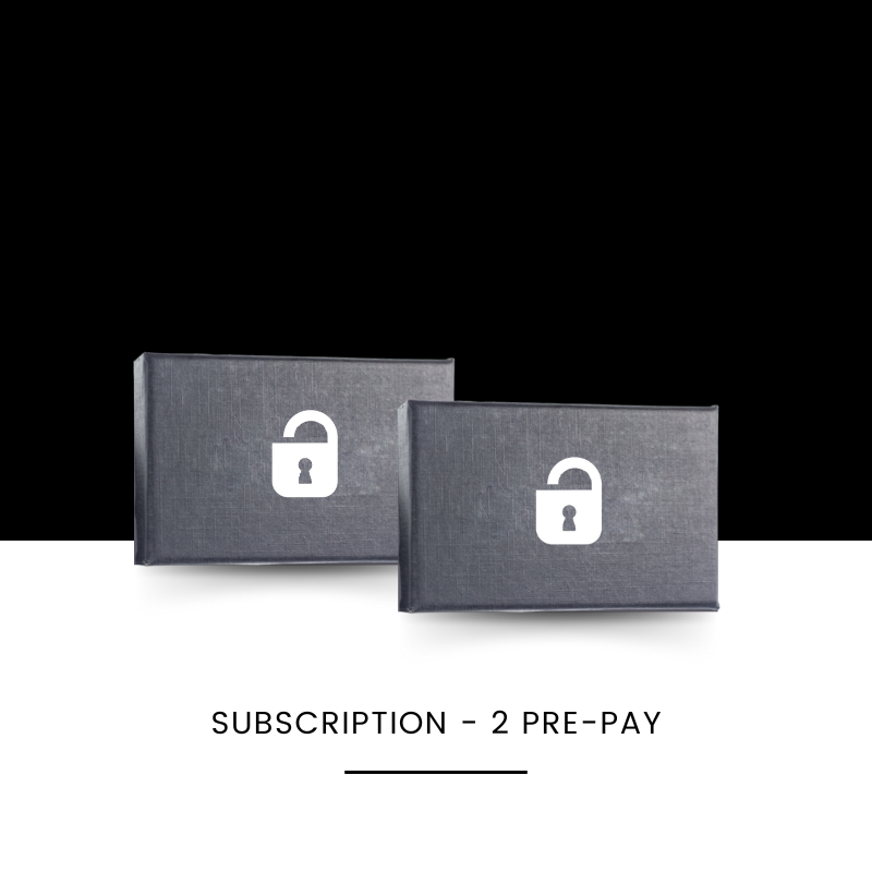 Subscription - 2 Box Pre-Pay