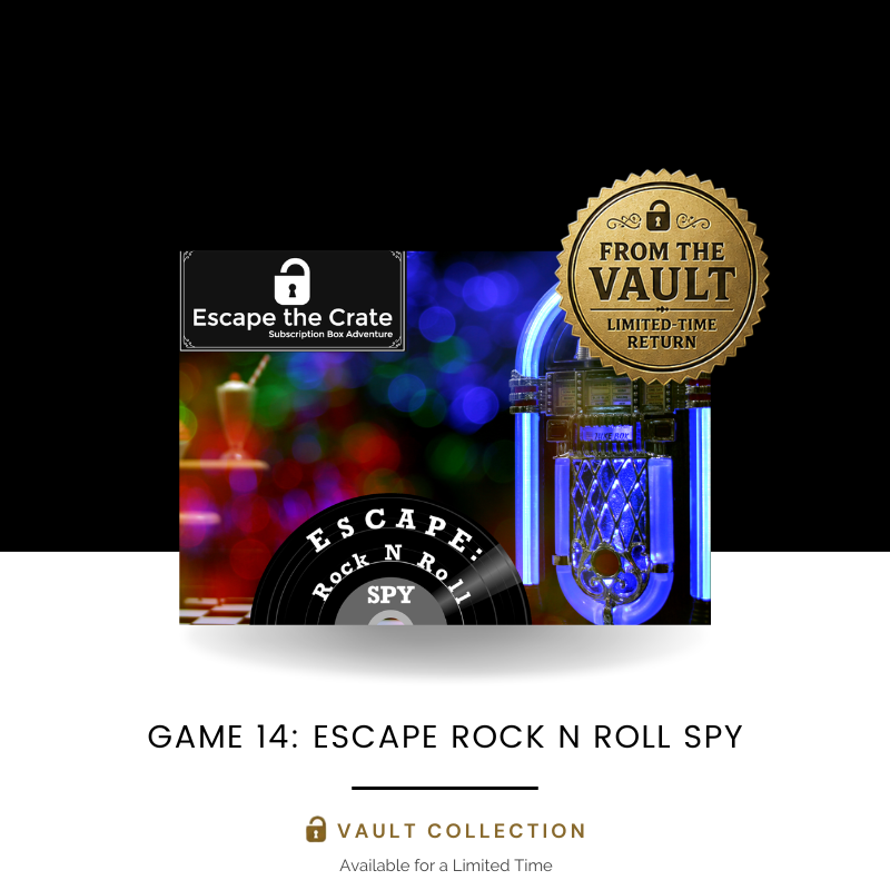 Escape: Rock n' Roll Spy (One-Time Purchase) - BACK FOR LIMITED TIME
