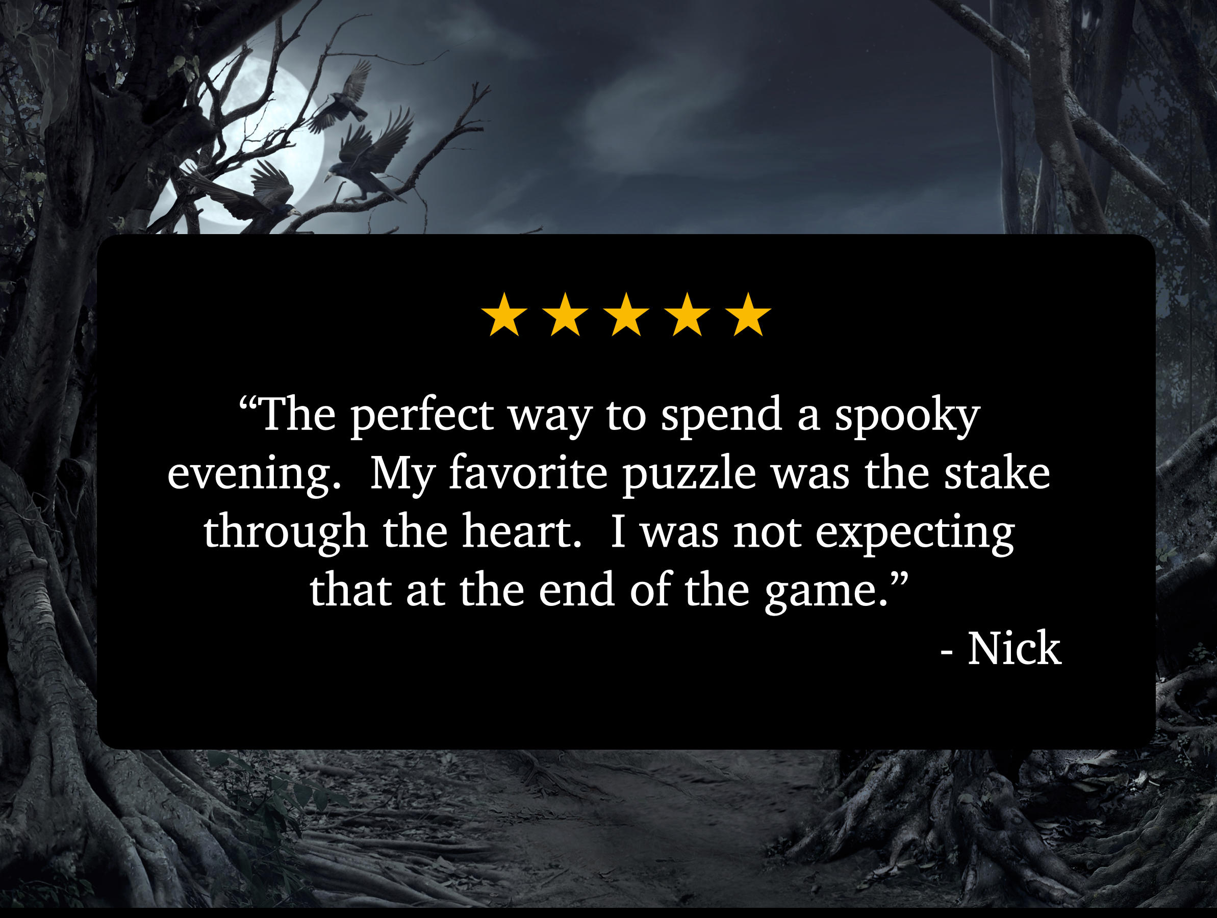 Escape: Night of the Vampire (One-Time Purchase)